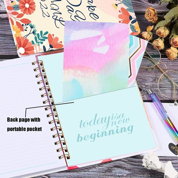 2022 Simple Daily Weekly Monthly Planner for Increased Productivity, NEW - Picture 6 of 8